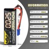 POVWAY 3S Lipo Battery 5200mAh 11.1V Rc Battery Hard Case