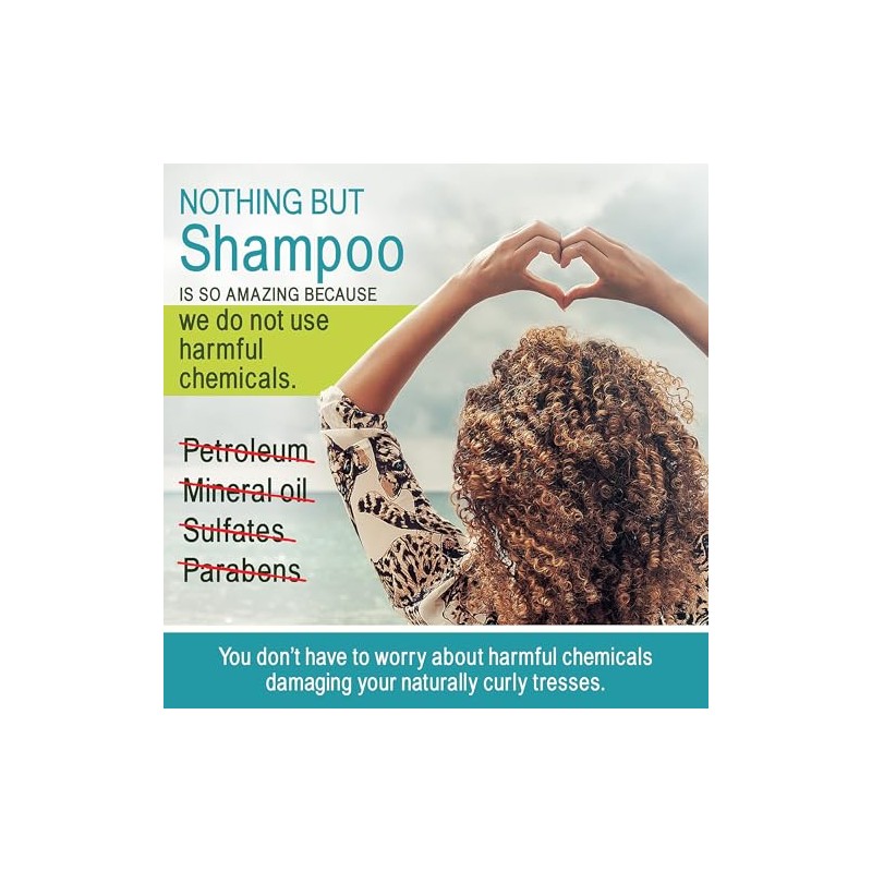 Clarifying Shampoo Sulfate-Free Detox for Natural Hair 12oz 4-Pack