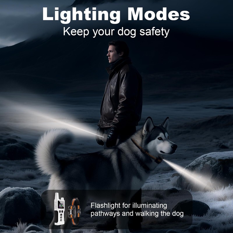 Dog Shock Collar - 4200FT Dog Training Collar with Remote