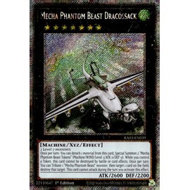 Mecha Phantom Beast Dracossack (Platinum Secret Rare) - RA03-EN039 - Platinum Secret Rare - 1st Edition