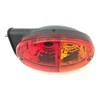 Oval Rear Light 3 Functions: Turn Signal, Position Light, Brake