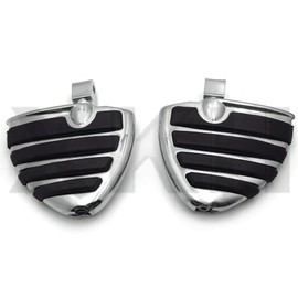 XKMT-Compatible With Fury VT1300 Aero Shadow Phantom Spirit Wing Mini Floorboards with Adapters [B07NVV76F8]