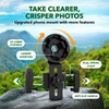STARSCOPE Adjustable Phone Scope Mount - Telescope Phone Adapter Fits
