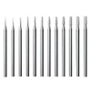 12Pcs Jewerly Burr Sets -3/32Inch Shank Cone Tapered -Cut Shape