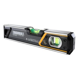 ToughBuilt - Nivel de caja magnética iluminada de 9 pulgadas (TB-H2-L-9LH-M)