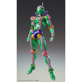 Super Action Figure, JoJoJo's Bizarre Adventure Part 6 Stone Ocean, D D, Approx. 6.5 inches (165 mm), PVC & ABS & Nylon, Painted Action Figure