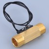 Water Flow Sensor Switch with 1/2-inch Interface Electromagnetic Flowmeter Industrial