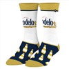 Odd Sox Modelo Beer Lovers Crew Socks for Men, Bottles,
