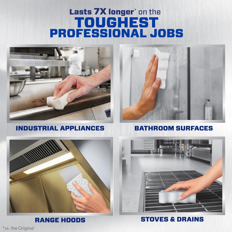 P&G Professional Mr. Clean Magic Eraser, Multi-Purpose Cleaner, 26 Count,