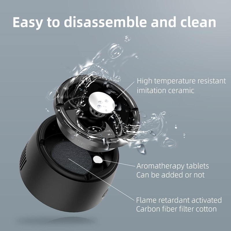 Smokeless ashtray Air Purifier Ashtray Clean Air Ashtray Unique Present
