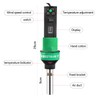 Heat Gun Kit Temperature Adjustable LCD Display Brushless Hot Air