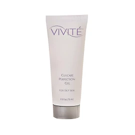 VIVITÉ Oily Skin Face Acne Treatment VIVITE Glycare Perfection Gel 2.5 fl oz 75 ml