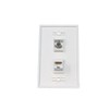RiteAV - 1 Coax F Type and 1 Cat5e Ethernet