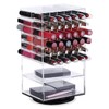 MOOCA Acrylic Rotating Makeup Organizer Desktop Cosmetics Storage Tower Makeup