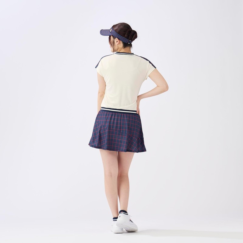 Fila FDZEL0091 Women's Tennis Visor, Sun Visor, Absorbent, Quick Drying,