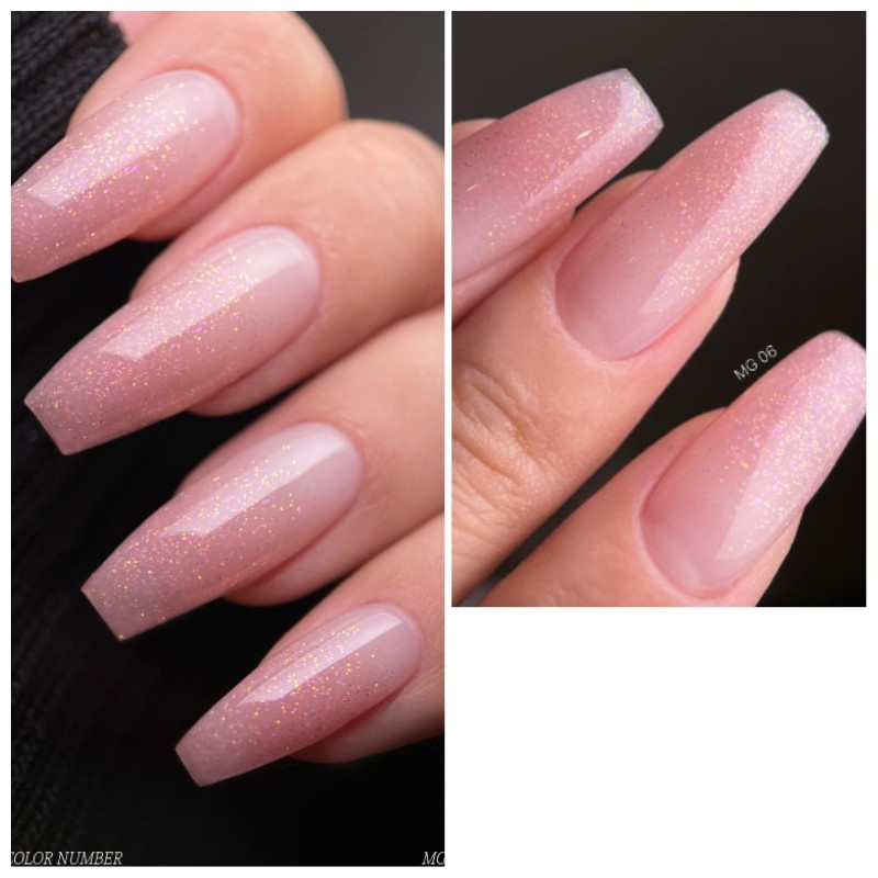 MIGOTHIC Love Actually Glitter Gel 10ml, Color:MG03 : MG04