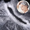 Disposable Hair Caps (100 Count) for Coloring, Perming, and Shower Hair Cap 2ea