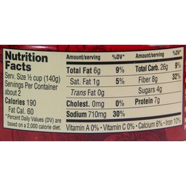 Trader Joes Baked Beans Giant Cooked Cannellini Beans in Tomato Sauce with Mediterranean Herbs and Spices (2 Cans)