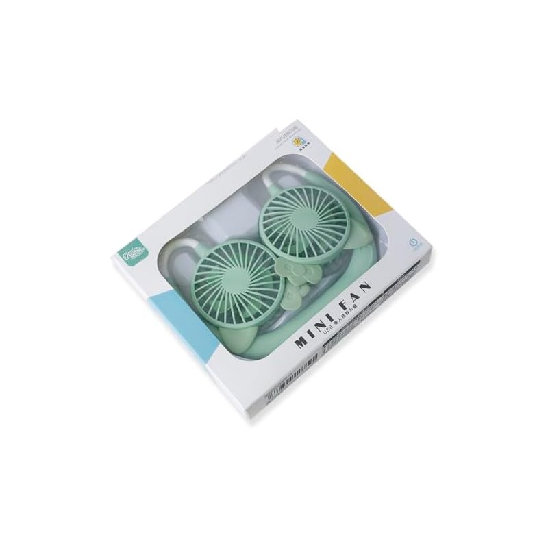 CM TOP Mini ventilador portatil para el cuello con 3