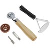 QWORK Tire Repair Patch Tools Kit, Tire Tungsten Carbide Buffing
