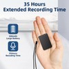 Vandlion 64GB Voice Recorder, 1536Kbps Digital Voice Activated Recorder with