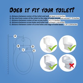 Elcare Bidet AMI 930-Fresh Water Non-Electric Mechanical Bidet Attachment-Selfcleaning Dual Nozzles of Wash and Women Wash Toilet Bidets