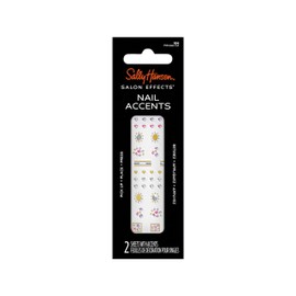 Sally Hansen Salon Effects Nail Accents, Princess Cut, Nail Art Decals, Easy to Use, No Commitment, Use On Nail Polish or Bare Nails, Mix and Match