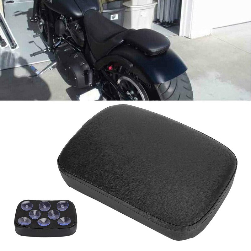 Motorcycle Suction Cup Seat Artificial Leather Suction Cup Rear Pillion