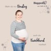 Hoppediz Baby Bonding Top for Birth, Sectio and Postpartum, Organic