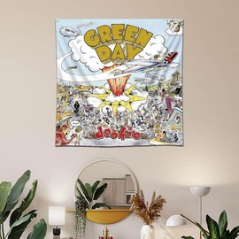 LCFhome Days Dookie Tapestry Banner Flag(4x4ft,150 Poly, HD Printing) Garage Decor Sign Man Cave