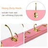 JYL HOME Wall Mount Bamboo Coat Rack, 17 Inch 5