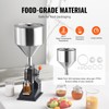 VEVOR Manual Paste Liquid Filling Machine, 5-50ml Adjustable Bottle Filling