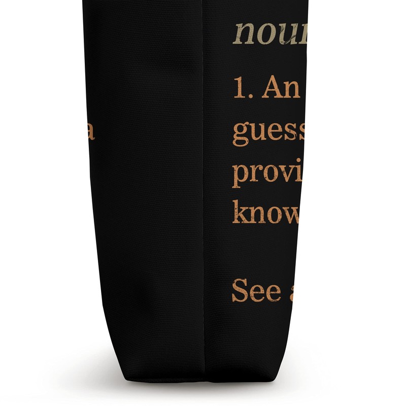 Graphic Designer Noun Definition Artist Interior Design Men Tote Bag