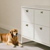 Adorable Golden Retriever + Dog Bone Cabinet Knobs, 6Pcs Bronze