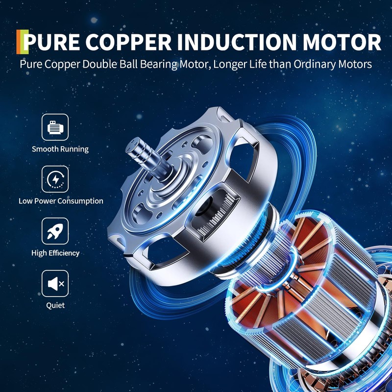 Garvee 6 in Inline Duct Fan, 312 CFM High Airflow