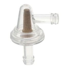 2 Pcs Inline Fuel Filter, 90 Degree Clear Fuel Filters Replacement Car Accessories Parts for Bike, Scooter, Motorcycle 1/4" Fuel Line Gas Engine