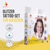 My First Glitter Tattoo - Glitter Tattoo Set for Girls