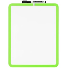 Mr. Pen- Dry Erase Board, 14” x 11” with a Black Dry Erase Marker, Small Mini White Board for Students