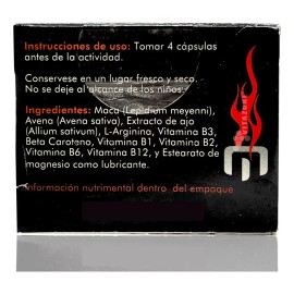 Men Fire (energizante) 4 Cápsulas Protgt