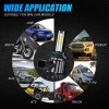 IRONWALLS 6-sides 9012 HIR2 LED Headlight Bulbs High Low Beam