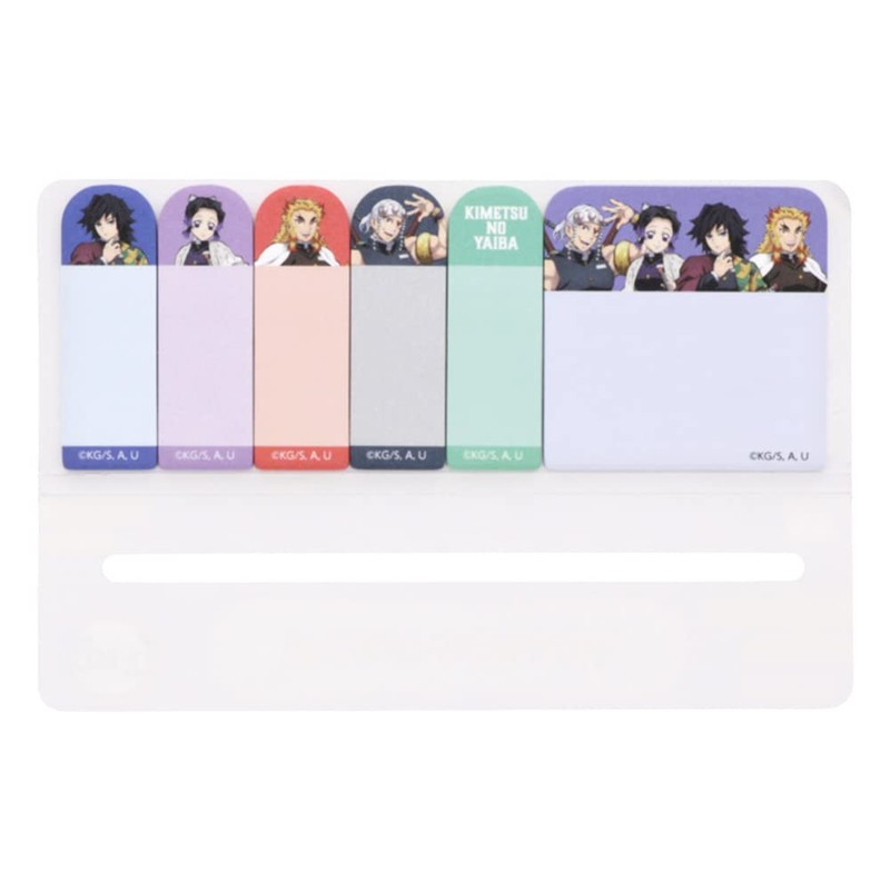 Sunstar Stationery KM1 S2839199 Demon Blade Sticky Notes, Die-Cut Slim