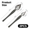2 Pieces Stainless Steel Spoons Kitchen Utensils Food Serving Tools