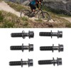 6Pcs Bike Screws Bolts Set Mountain Bicycle Handlebar Stem Ti