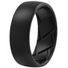 Saco Band Silicone Ring for Men - 8mm Width 2.3mm