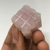 Gracy Jewels Rose Quartz Pyramids Cube : 54 Point Pyramids