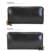 BlissLeather Craftsmanship of Florentine Leather [Top Italian Leather] Long Wallet,