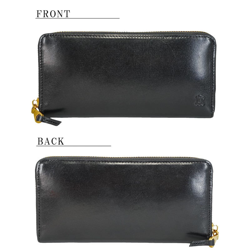 BlissLeather Craftsmanship of Florentine Leather [Top Italian Leather] Long Wallet,