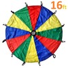 GSI Kids Play Parachute Rainbow Parachute Toy Tent Game for