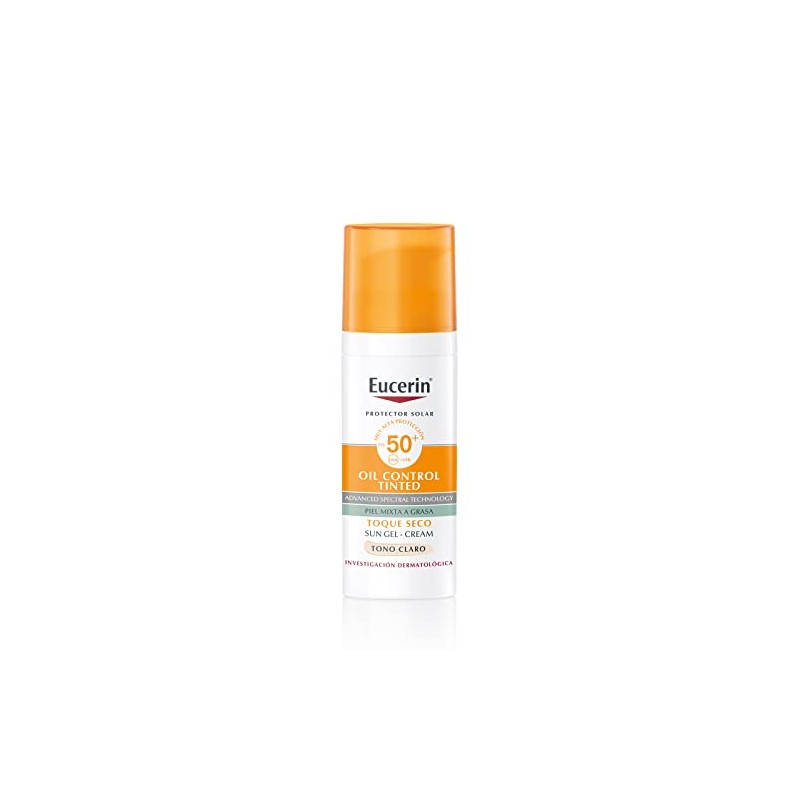 Eucerin Eucerin sun oil control fps 50+ tono claro 50ml