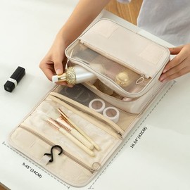 Bansga Koffer Organizer 8 set, Packing Cubes Kofferorganizer Kleidertaschen Schuhbeutel Reiseorganizer Packwürfel Kosmetik Travel Organizer Packtaschen für Koffer-Beigex